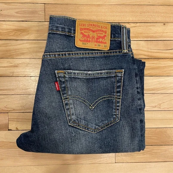 Mens Levi s 511 Slim Fit Jeans size 29 x 32